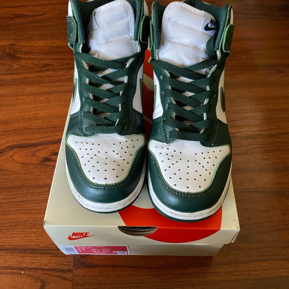 Nike Dunk High Spartan Green